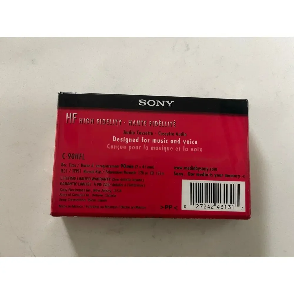 NWT Sony High Fidelity tape
